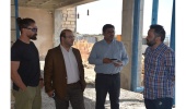 بازدید میدانی رئیس دانشگاه صنعتی قوچان از پروژه خوابگاه دانشجویی در حال ساخت