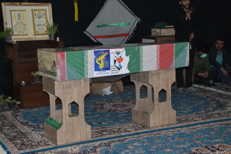 تشییع شهید گمنام در دانشگاه صنعتی قوچان