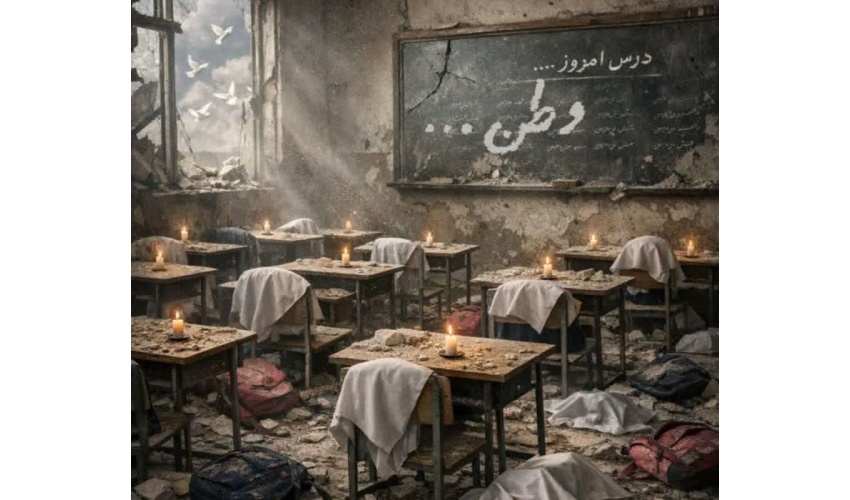 بیانیه روابط عمومی دانشگاه صنعتی قوچان در پی جنایت رژیم صهیونیستی و آمریکای جهانخوار در حمله به دبستان شجره طیبه‌ میناب