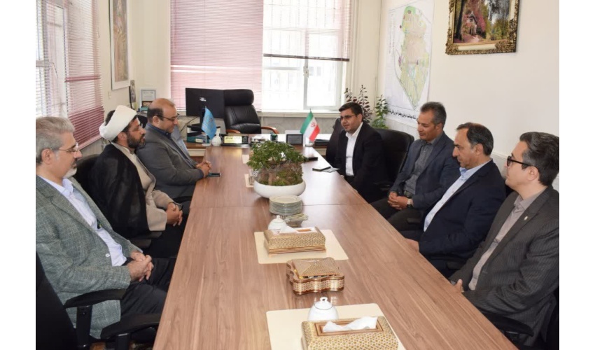 قدردانی از مدافعان سلامت؛ دیدار مدیران دانشگاه صنعتی قوچان با مسئولین شبکه بهداشت و درمان