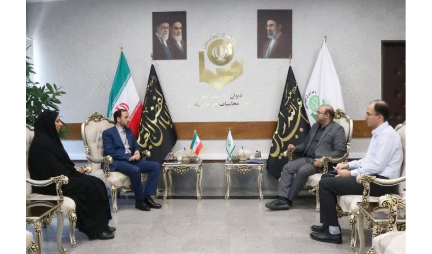 دیدار رئیس دانشگاه صنعتی قوچان با مدیرکل جدید دیوان محاسبات خراسان رضوی