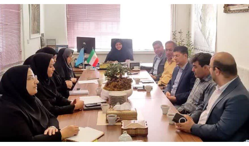 حضور دکتر علی آیتی رئیس دانشگاه صنعتی قوچان در دوازدهمین جلسه کمیته جوانی جمعیت شهرستان قوچان